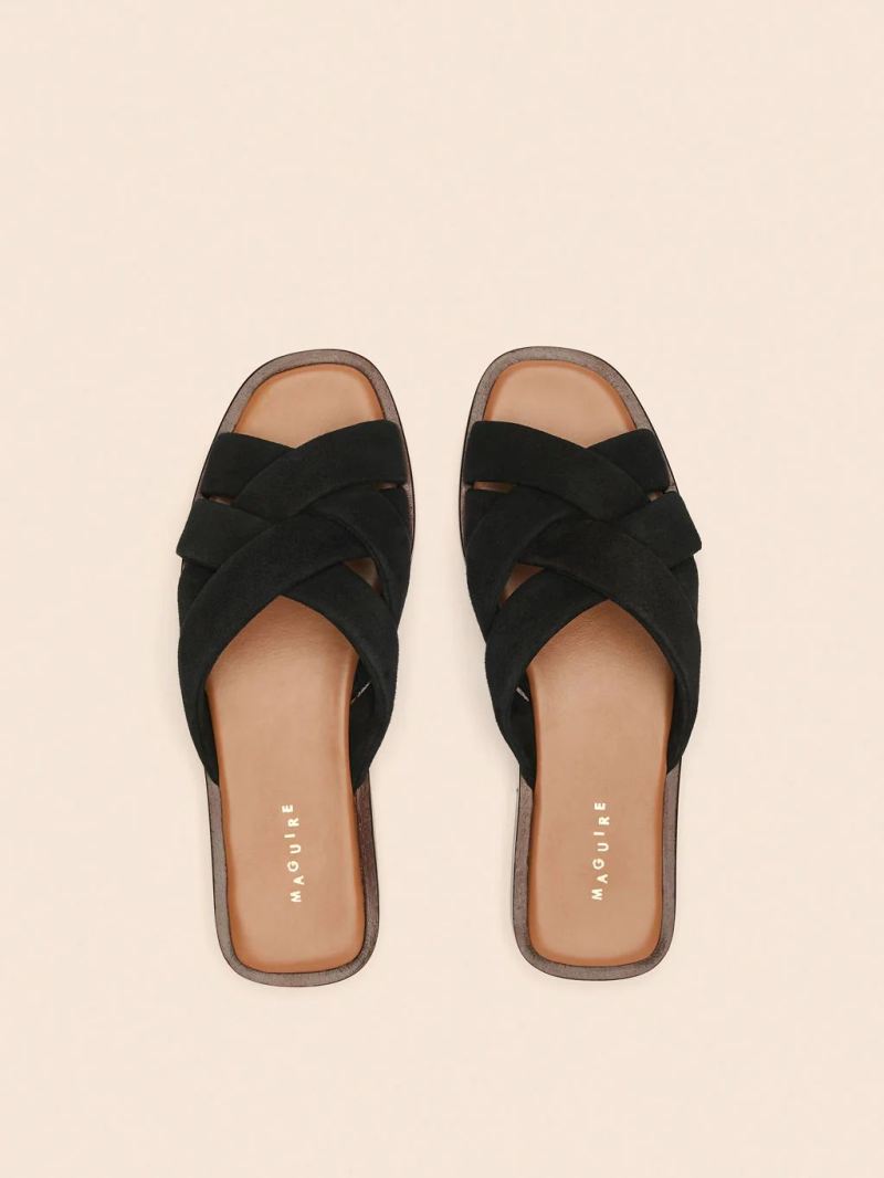 Maguire | Women's Almada Black Sandal Last Units