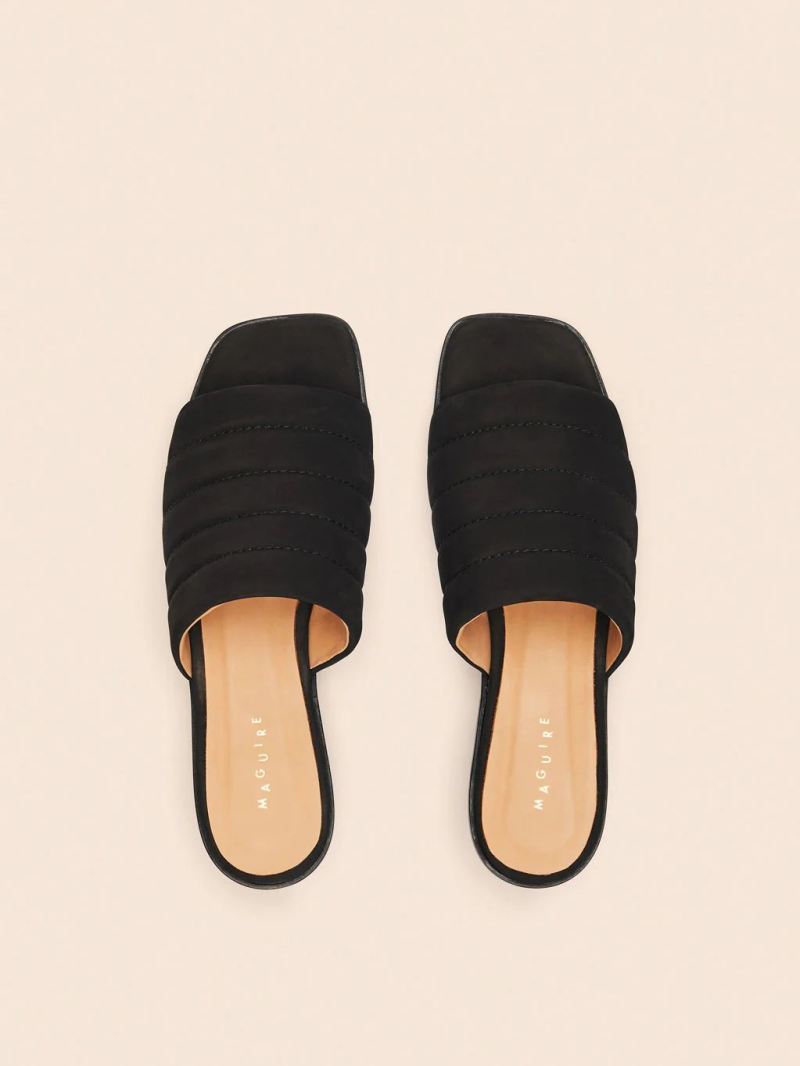 Maguire | Women's Alicante Black Mule Last Units - Click Image to Close