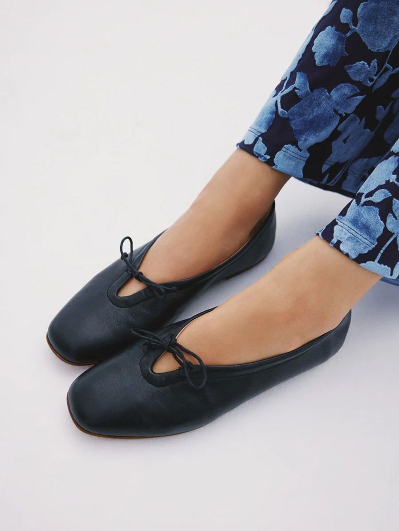 Maguire | Women's Prato Black Ballerina Ballet flat