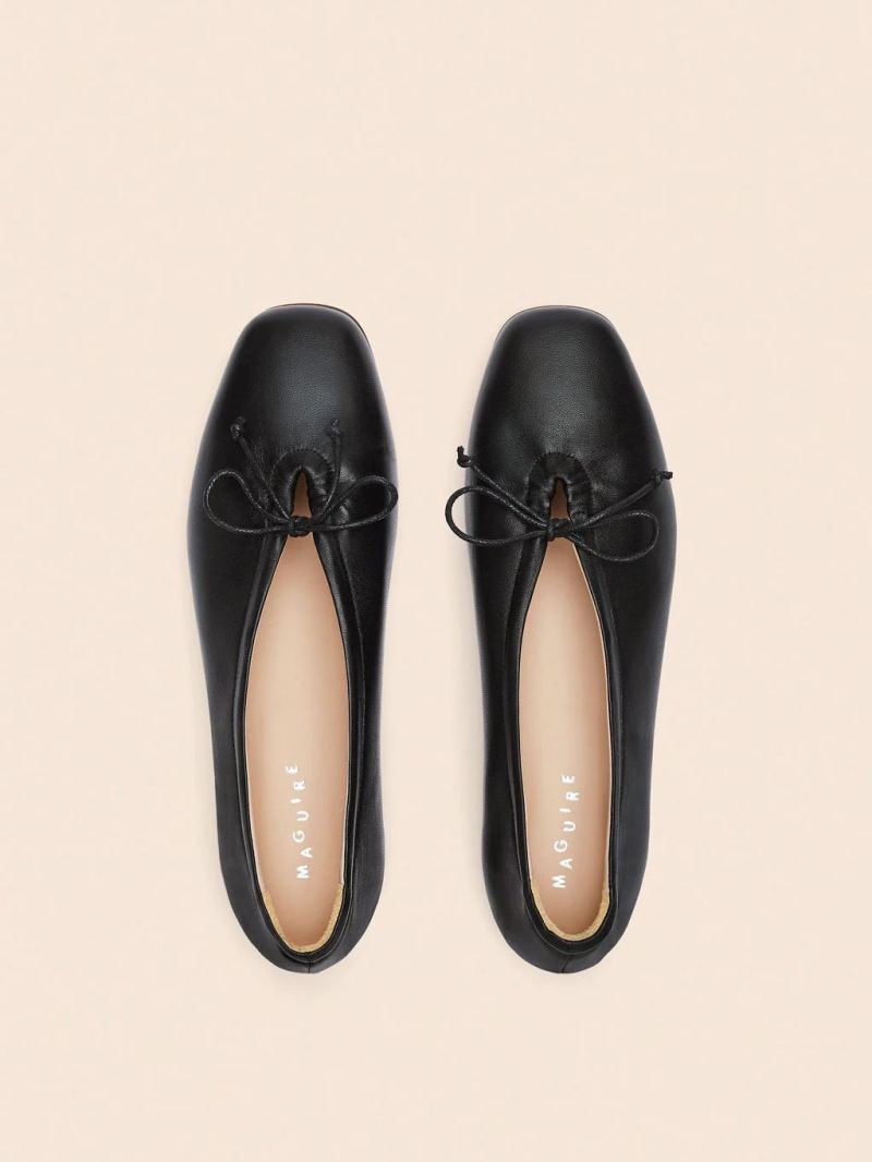 Maguire | Women's Prato Black Ballerina Ballet flat