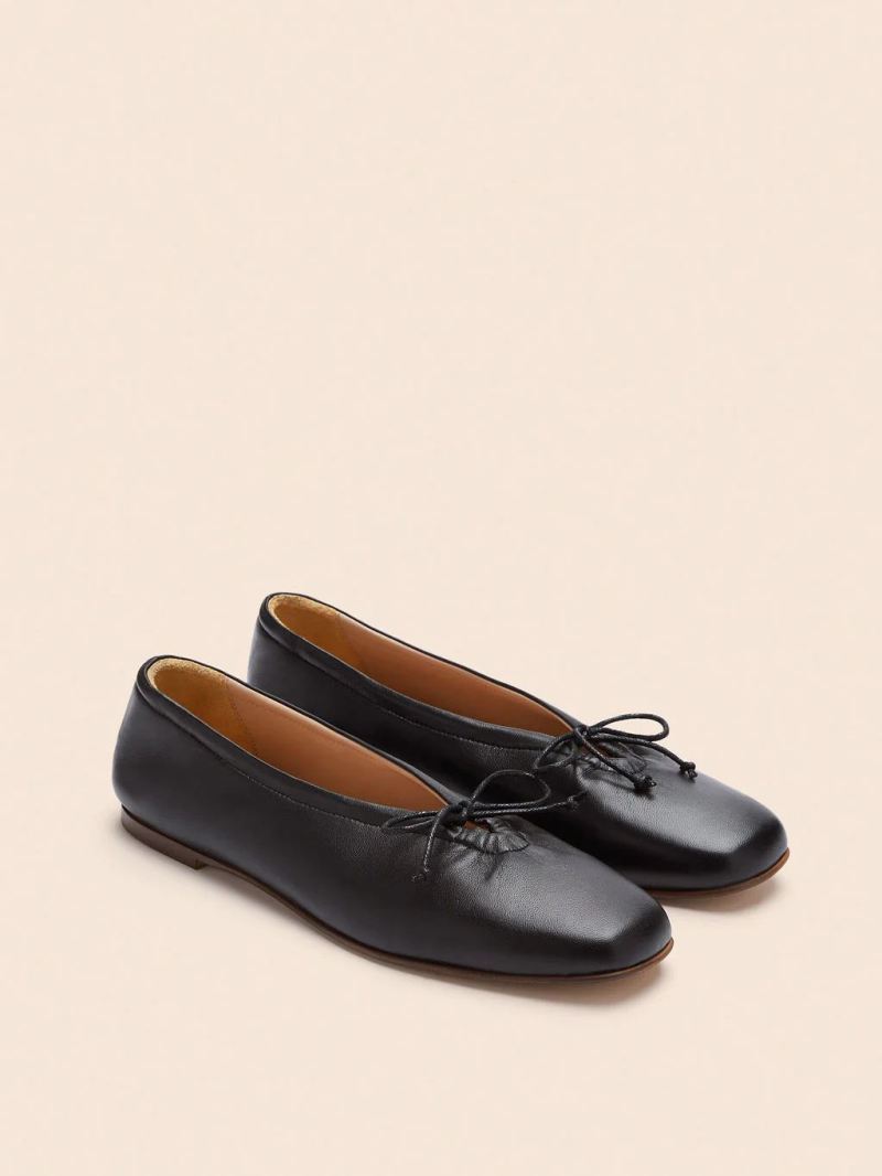 Maguire | Women's Prato Black Ballerina Ballet flat - Click Image to Close