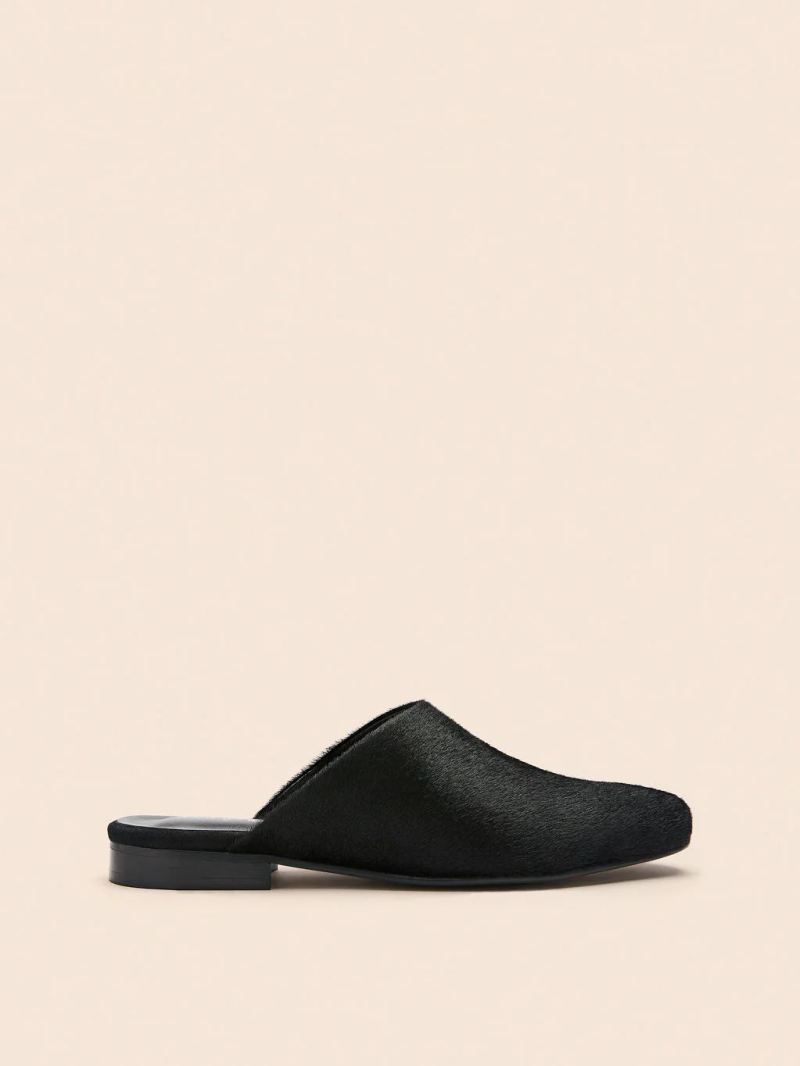 Maguire | Women's Como Black Pony Mule Last Units