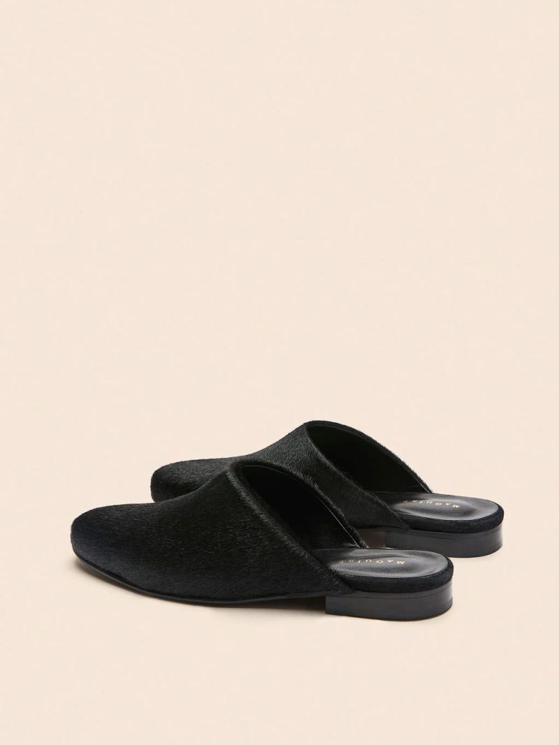 Maguire | Women's Como Black Pony Mule Last Units