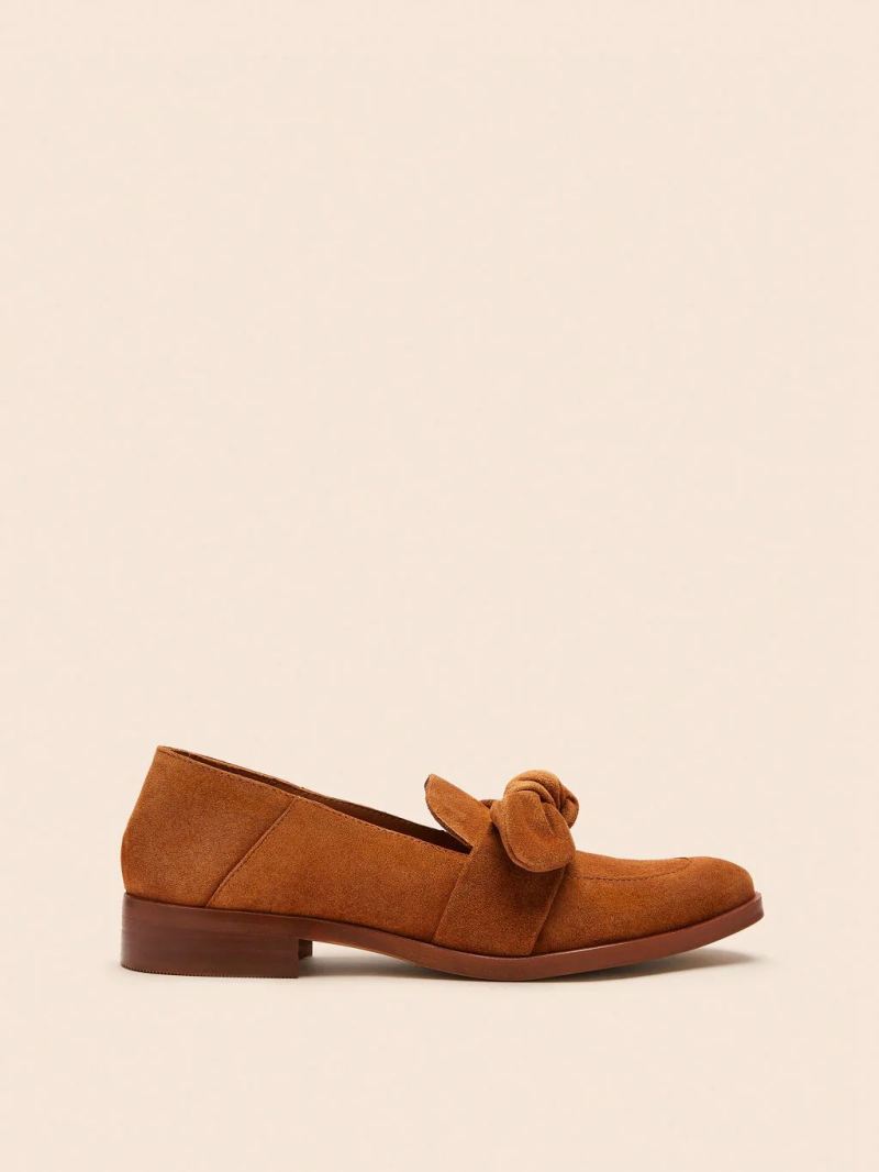 Maguire | Women's Valencia Cocoa Loafer Bow Loafer