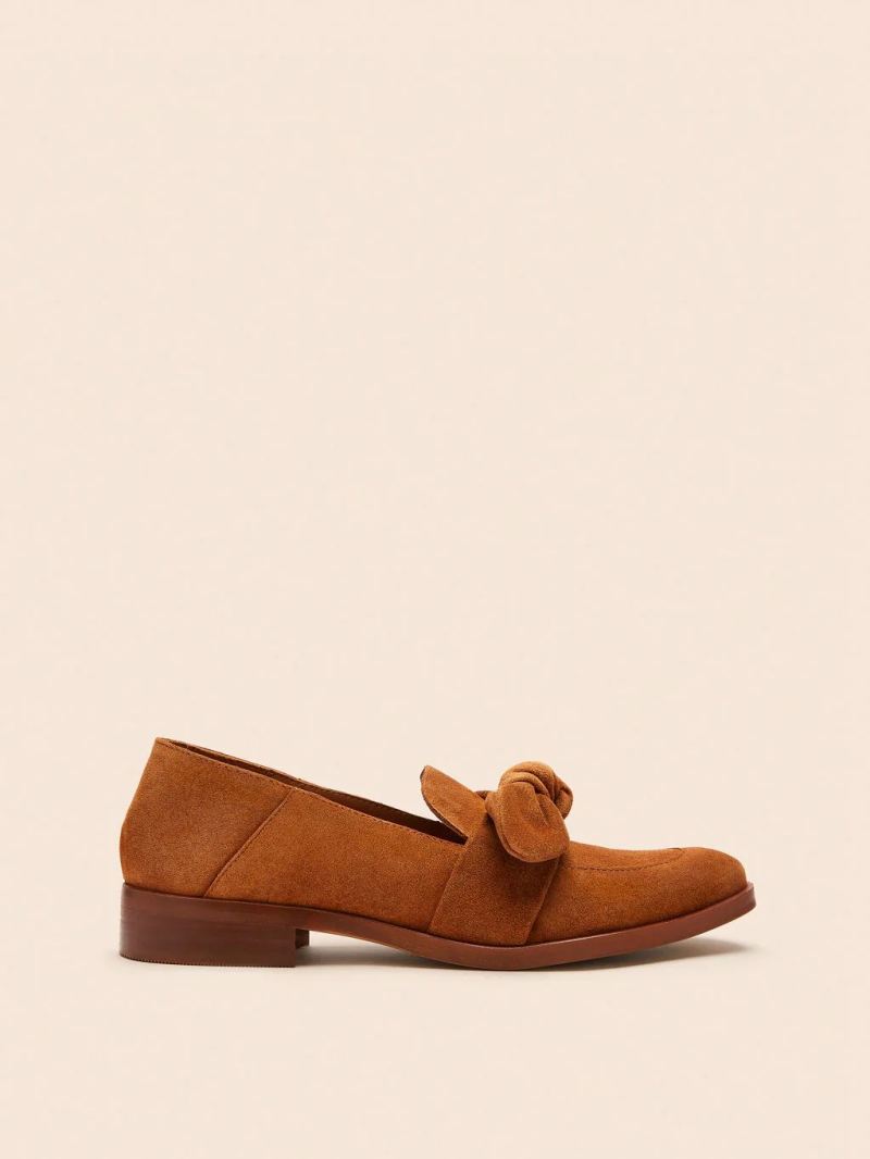 Maguire | Women's Valencia Cocoa Loafer Bow Loafer - Click Image to Close