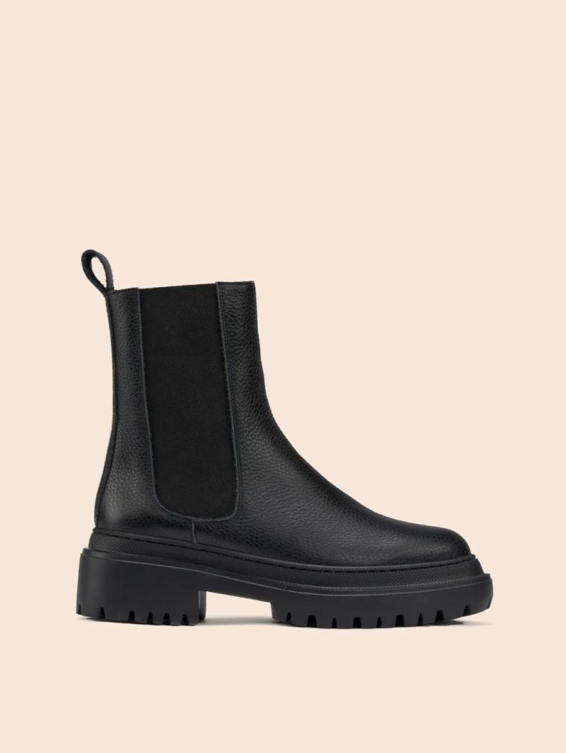 Maguire | Women's Cortina Black Winter Boot Shearling lined Maguire | Women's Cortina Black Winter Boot Shearling lined