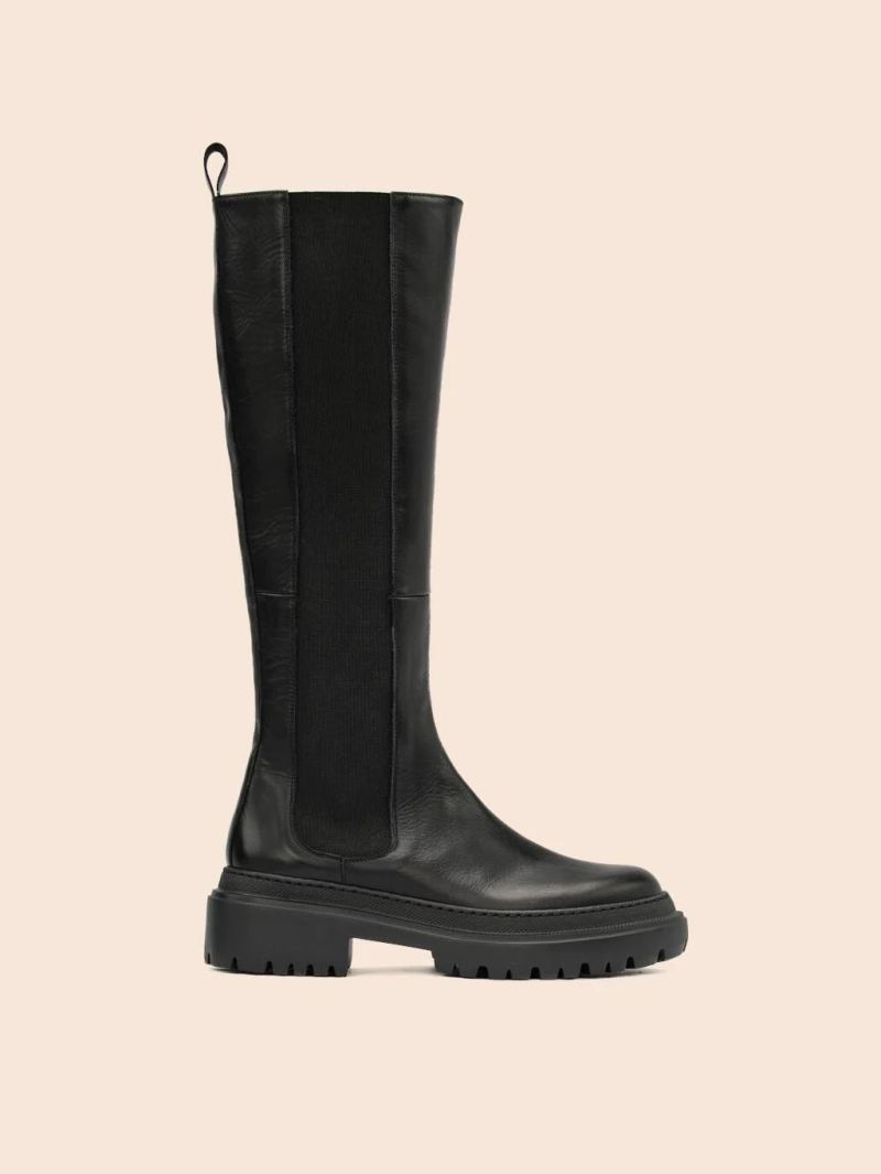 Maguire | Women's Monza Black Boot Knee-high Boot