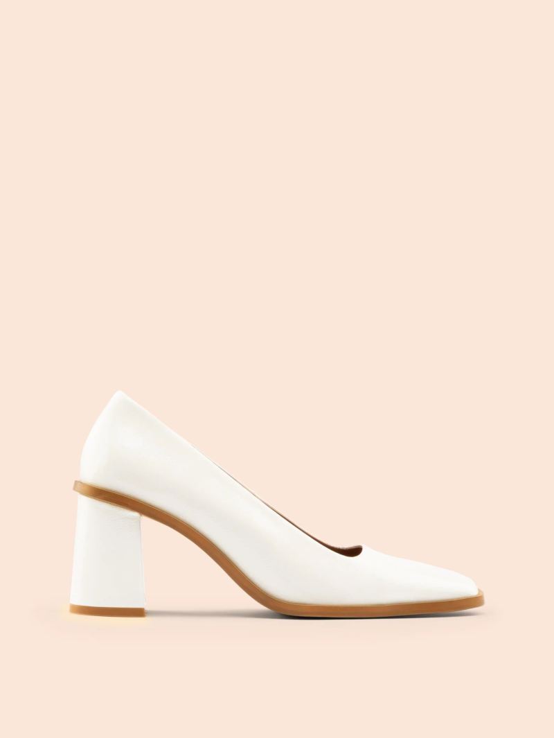 Maguire | Women's Lugo Cream Pump Heeled Pump - Click Image to Close