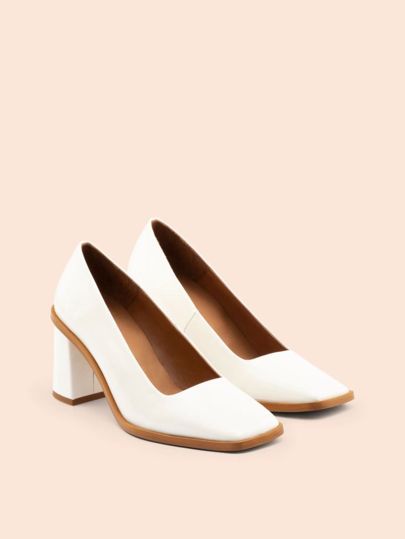 Maguire | Women's Lugo Cream Pump Heeled Pump - Click Image to Close