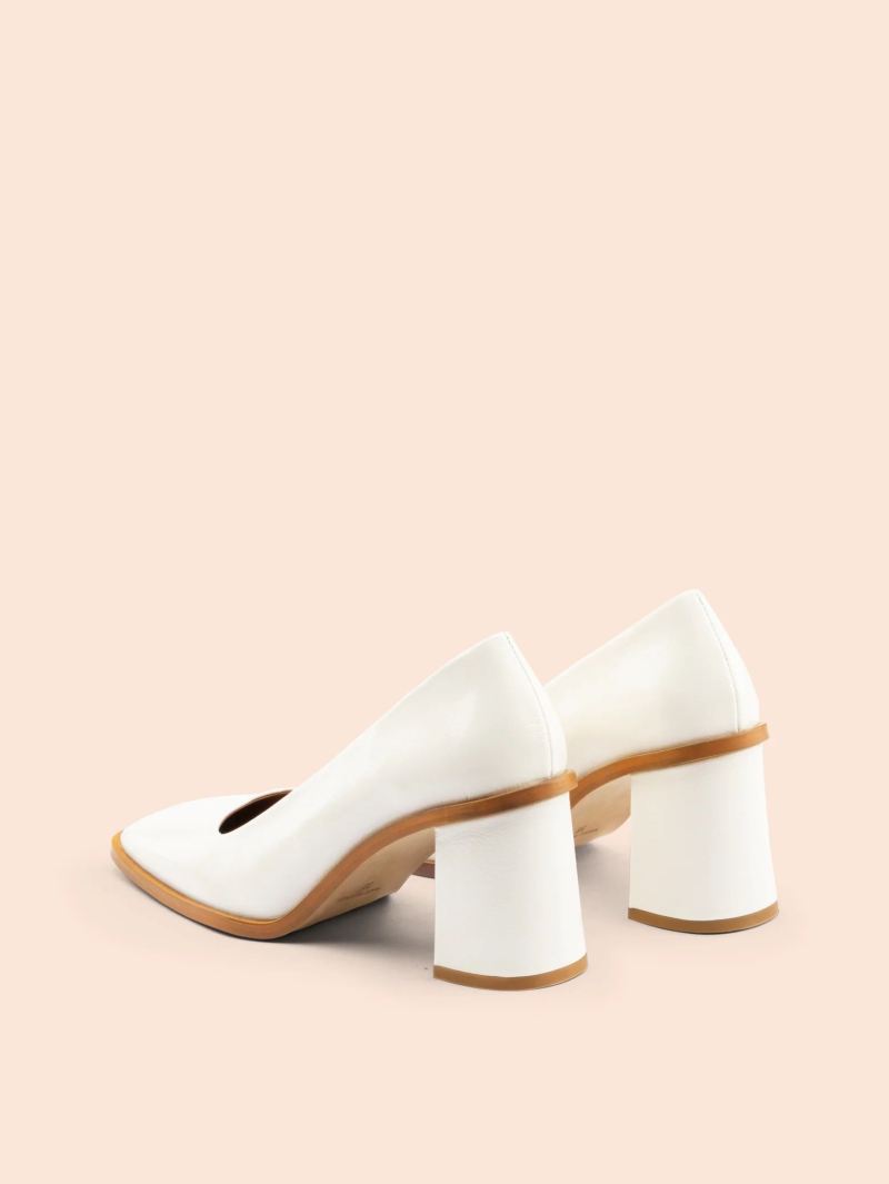 Maguire | Women's Lugo Cream Pump Heeled Pump