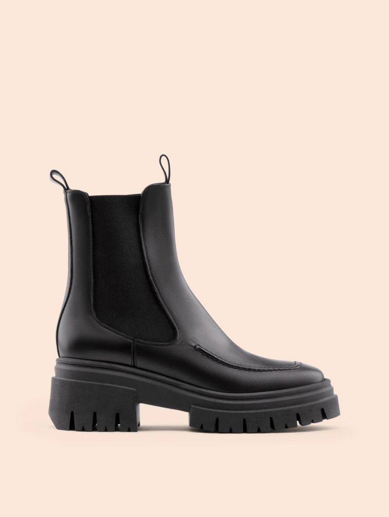 Maguire | Women's Biella Black Boot Chelsea Boot