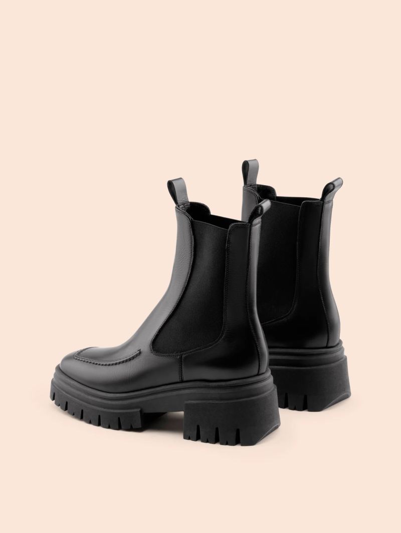 Maguire | Women's Biella Black Boot Chelsea Boot