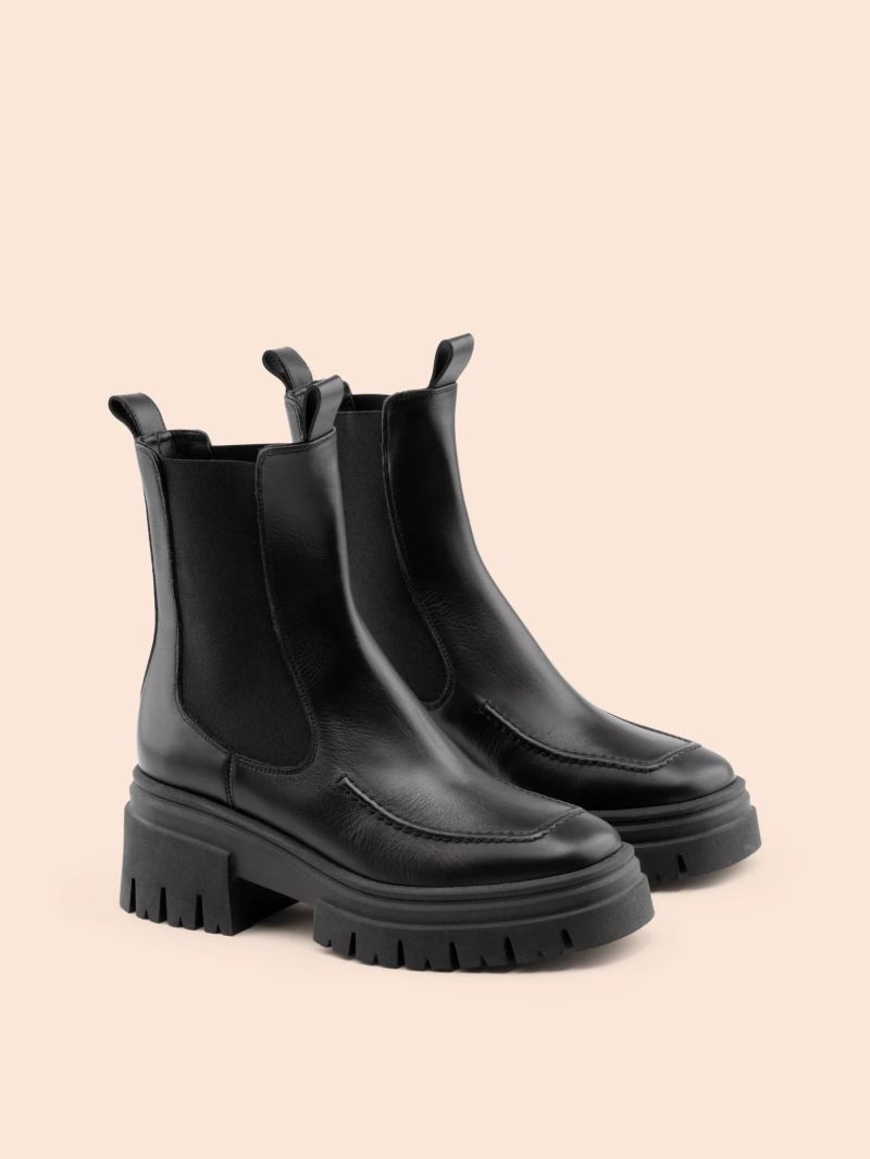 Maguire | Women's Biella Black Boot Chelsea Boot