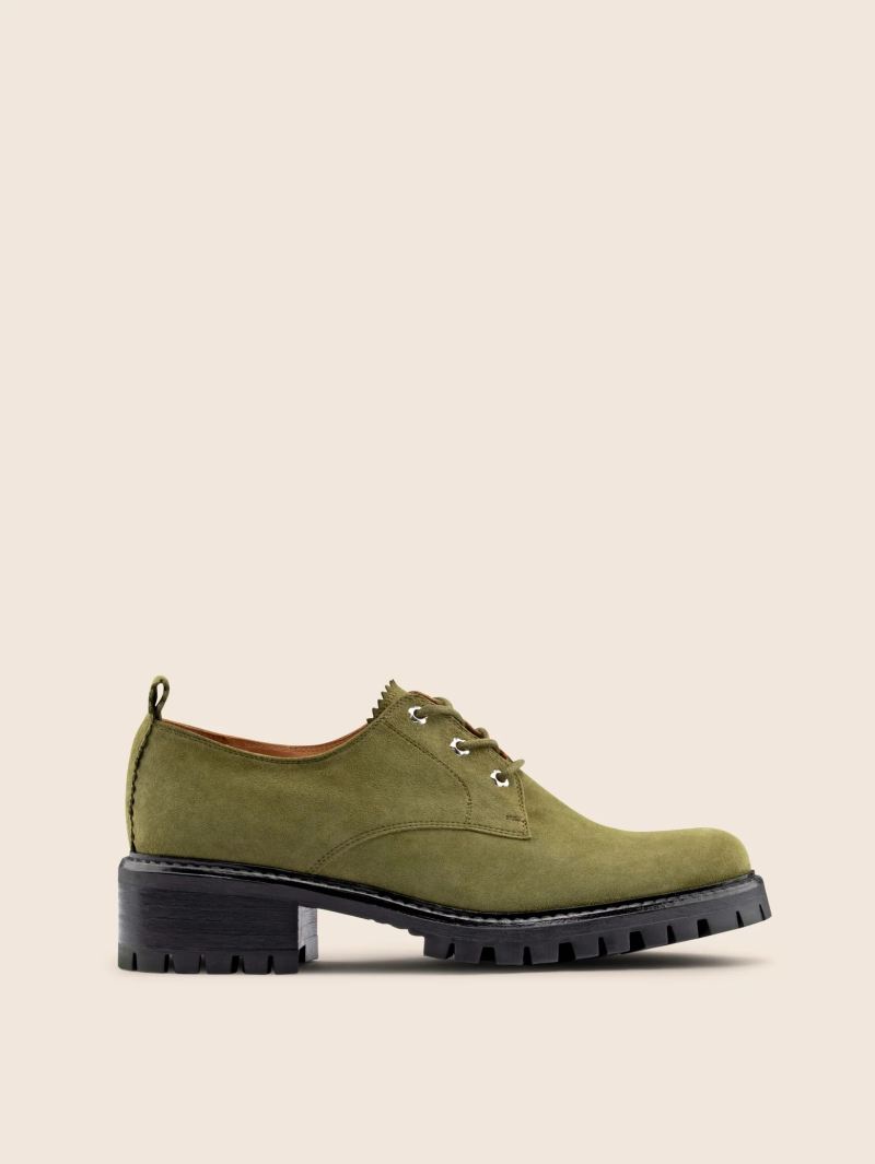 Maguire | Women's Zava Olive Oxford Last Units - Click Image to Close