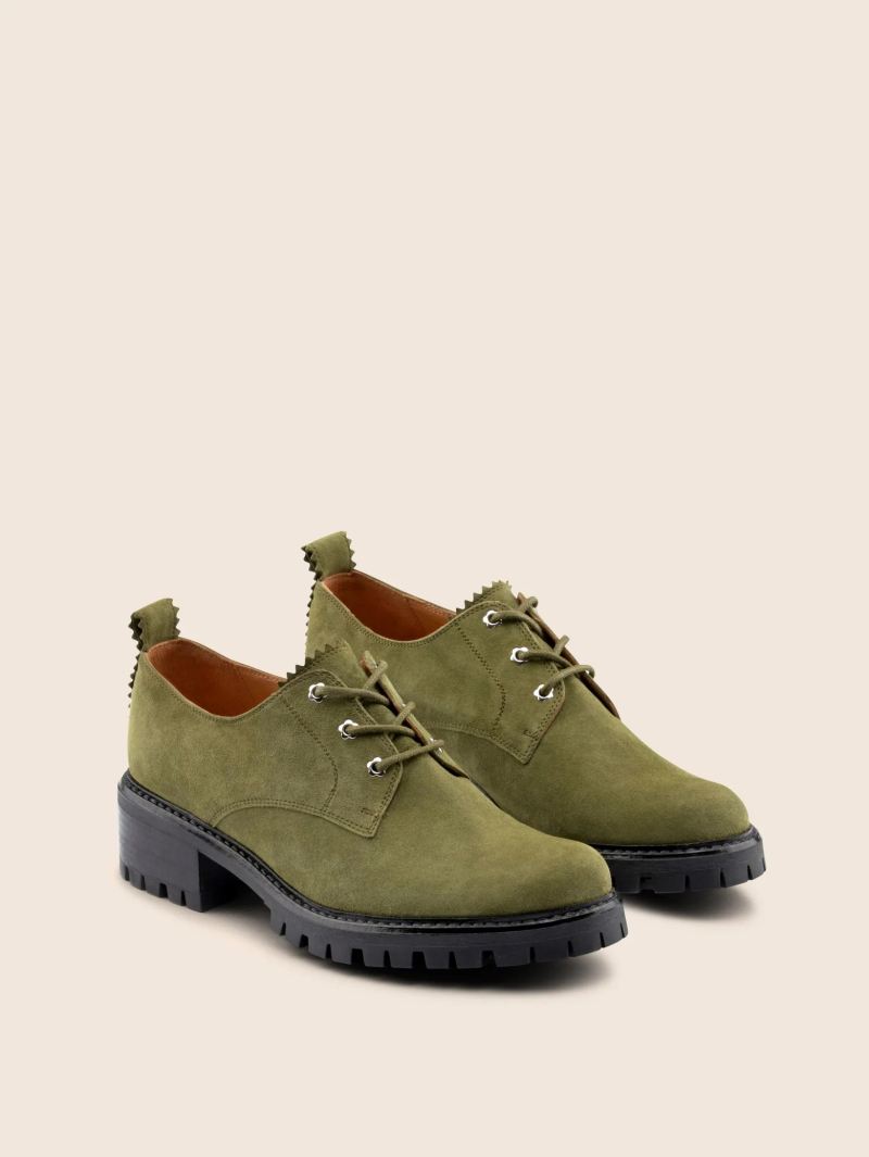 Maguire | Women's Zava Olive Oxford Last Units