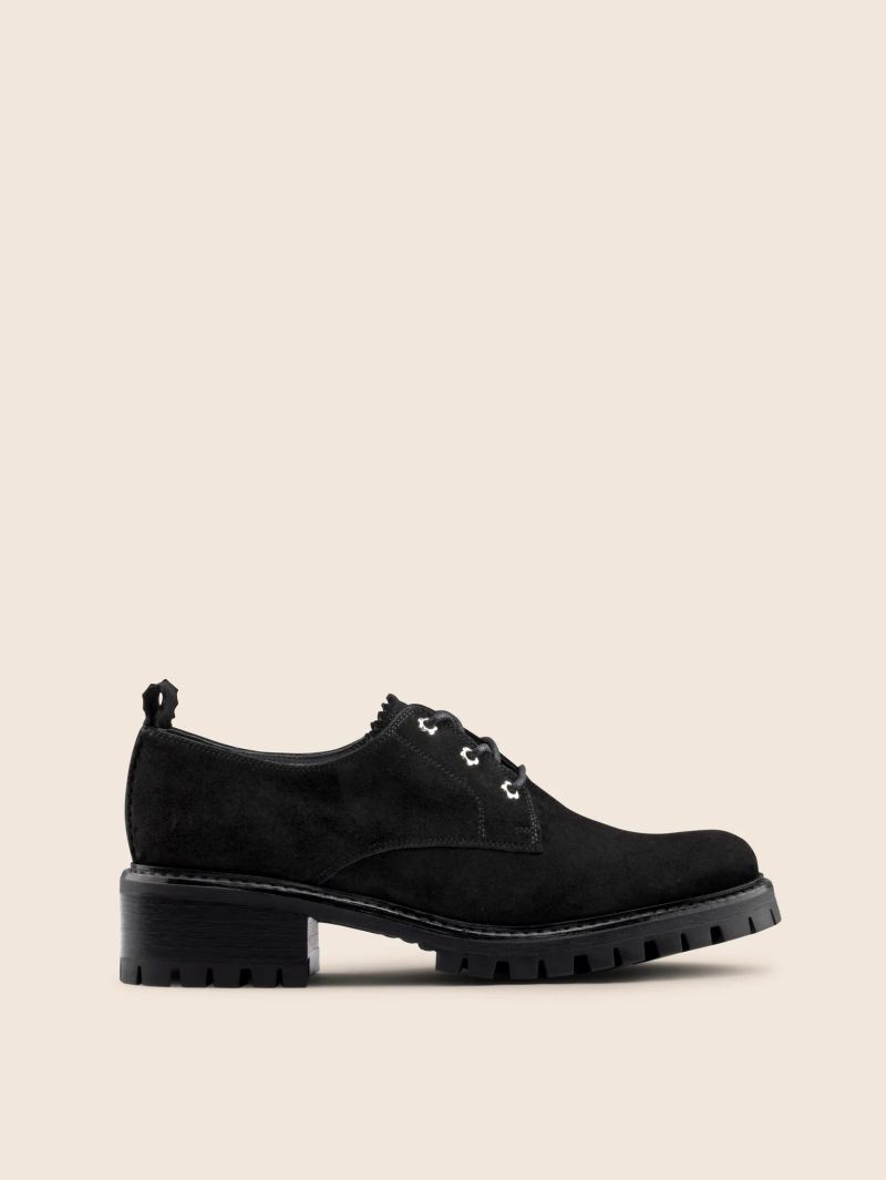 Maguire | Women's Zava Black Suede Oxford Last Units