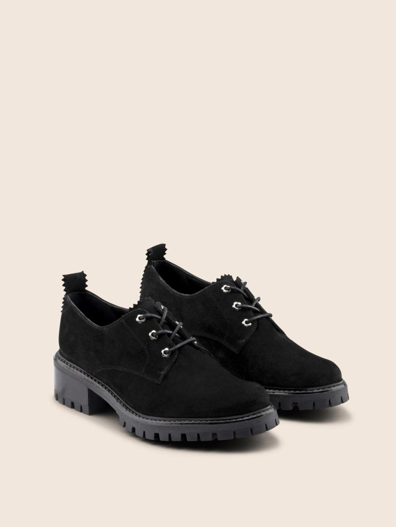 Maguire | Women's Zava Black Suede Oxford Last Units