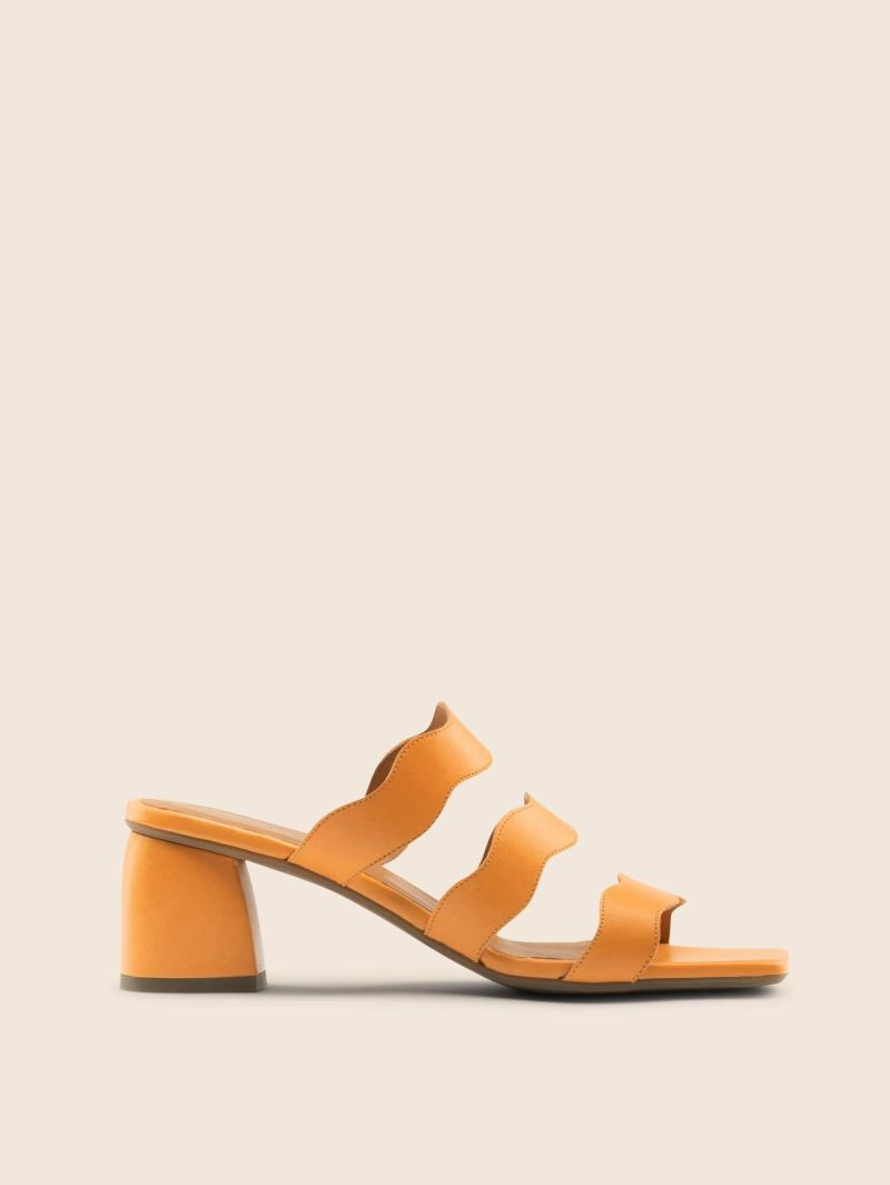 Maguire | Women's Riva Peach Heel Last Units