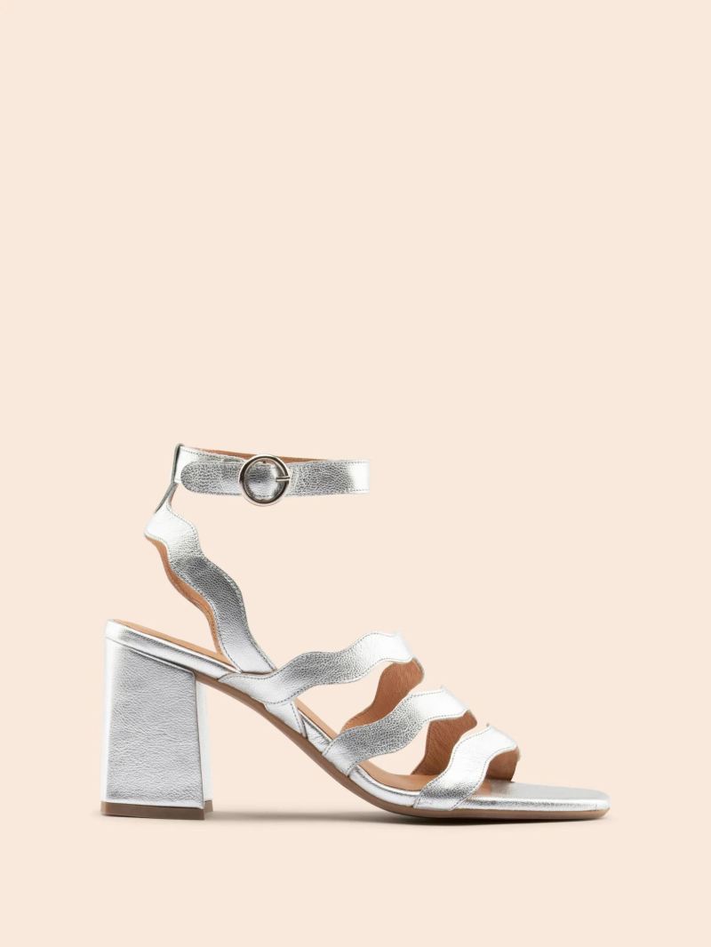 Maguire | Women's Rimini Silver Heel High Heel