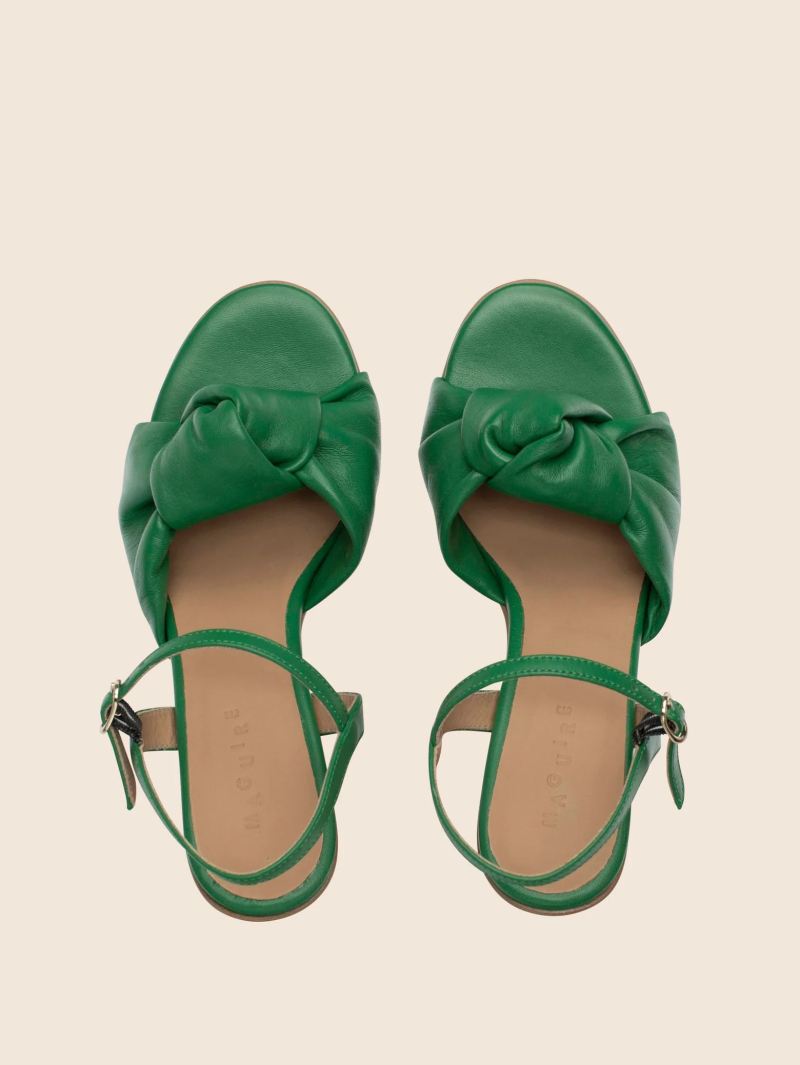 Maguire | Women's Noto Green Heel Last Units