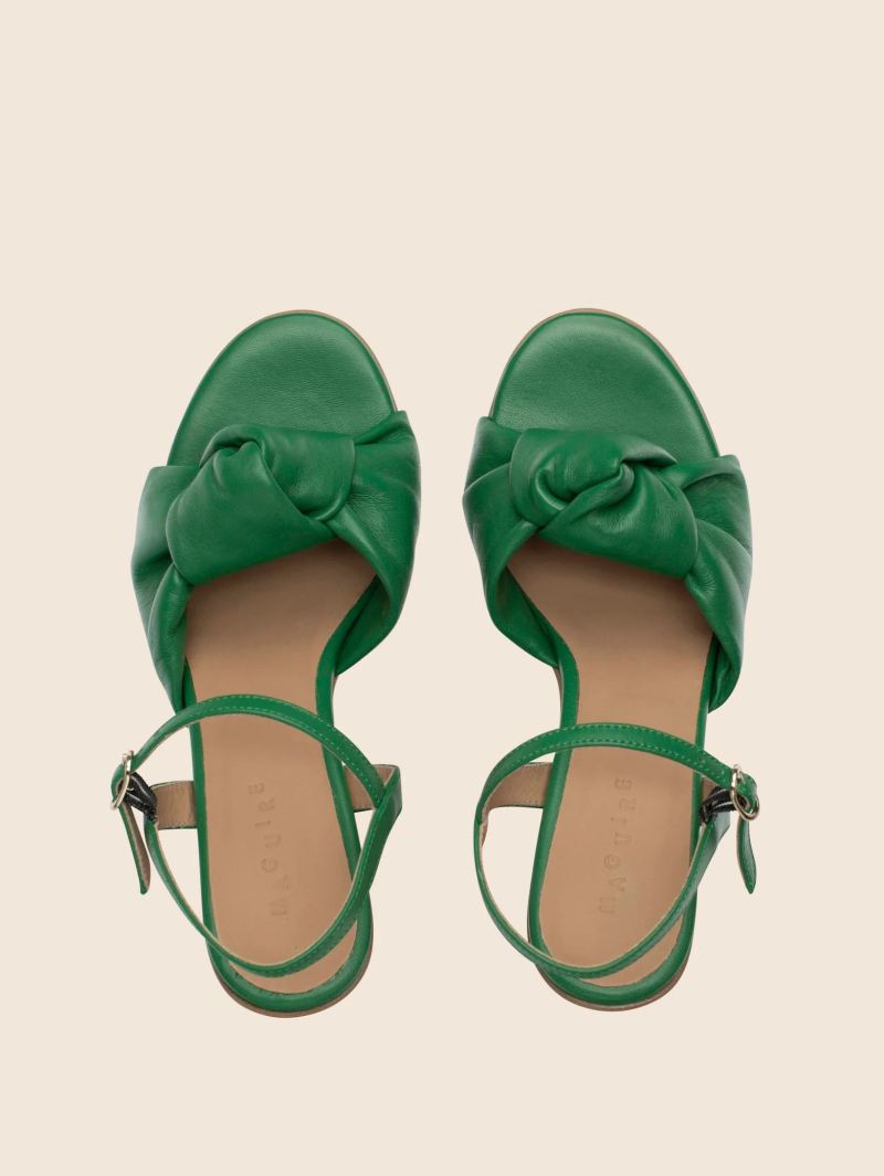 Maguire | Women's Noto Green Heel Last Units