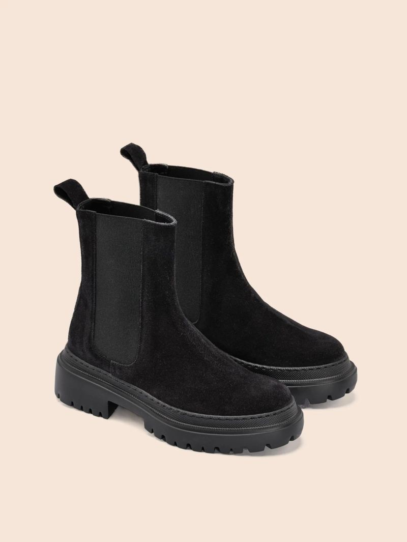 Maguire | Women's Corticella Black Suede Boot Chelsea Boot