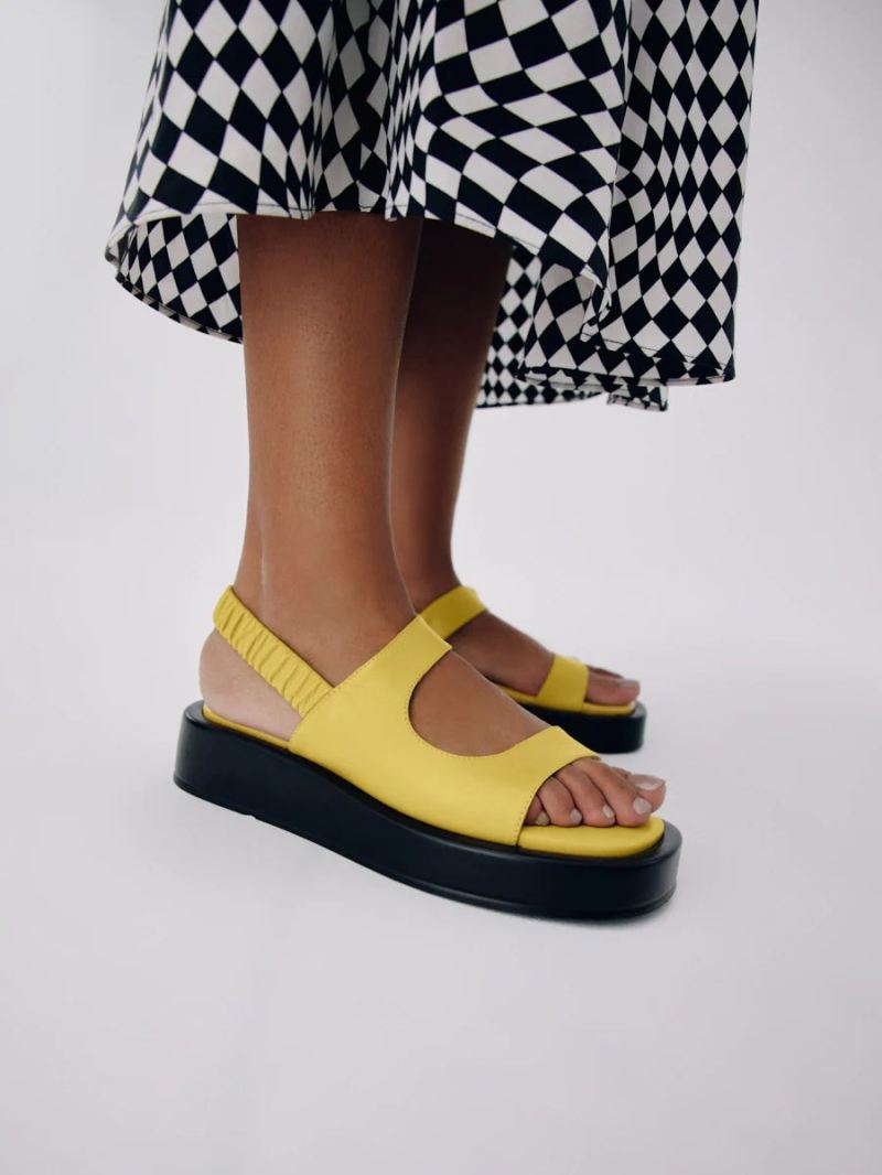 Maguire | Women's Caserta Lemon Drop Sandal Last Units - Click Image to Close