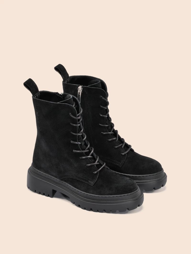 Maguire | Women's Belluno Black Suede Boot Last Units