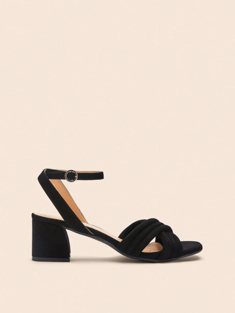 Maguire | Women's Adria Black Heel Heeled Sandal - Click Image to Close