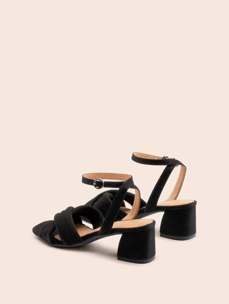 Maguire | Women's Adria Black Heel Heeled Sandal