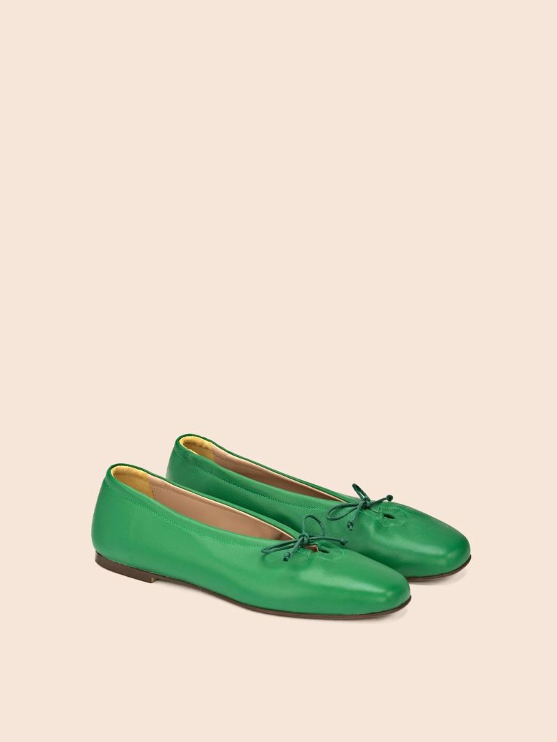 Maguire | Women's Prato Green Ballerina Last Units