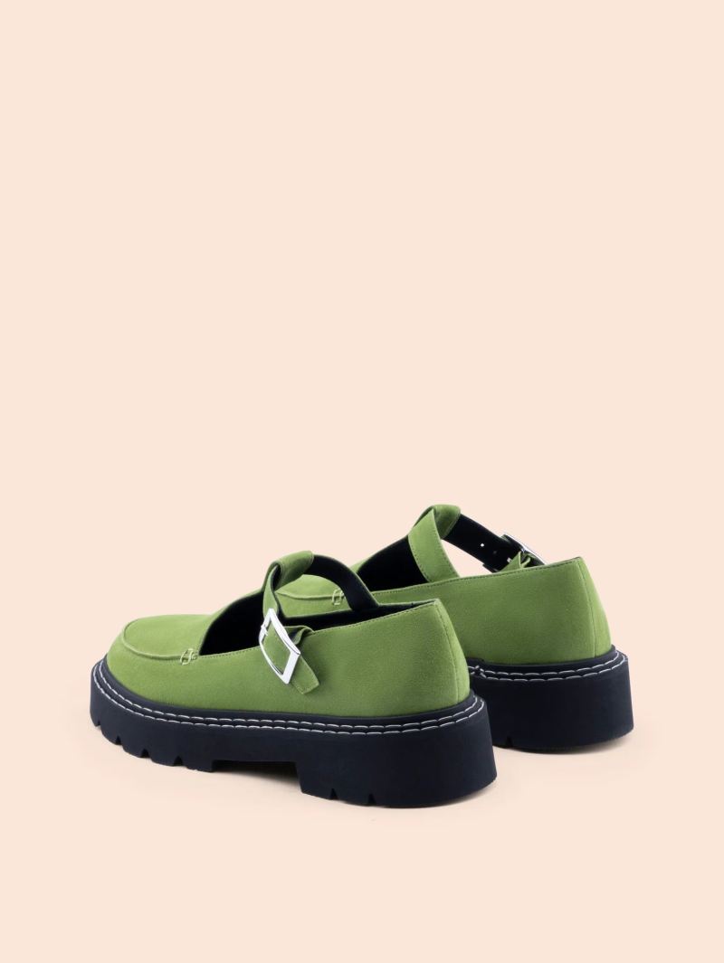 Maguire | Women's Neiva Matcha Mary Jane Flat