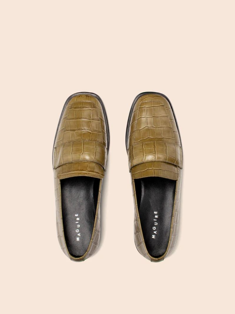 Maguire | Women's Sada Olive Loafer Low Loafer