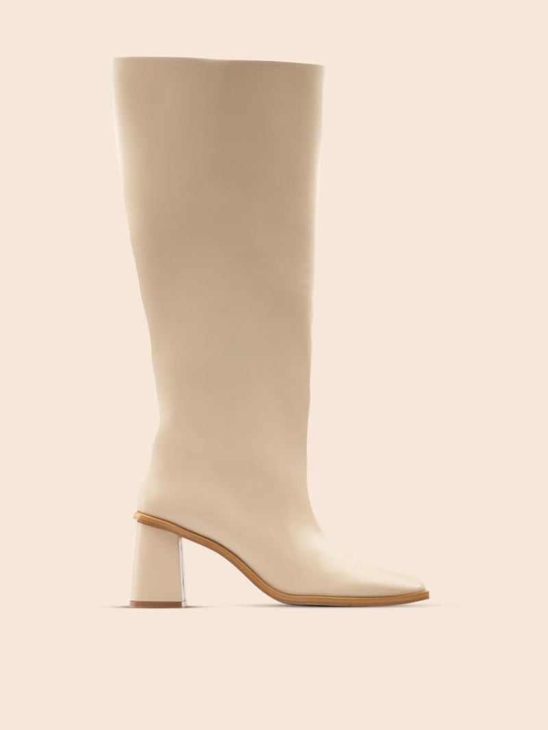 Maguire | Women's Lorca Cream Boot High-Knee Boot Maguire | Women's Lorca Cream Boot High-Knee Boot