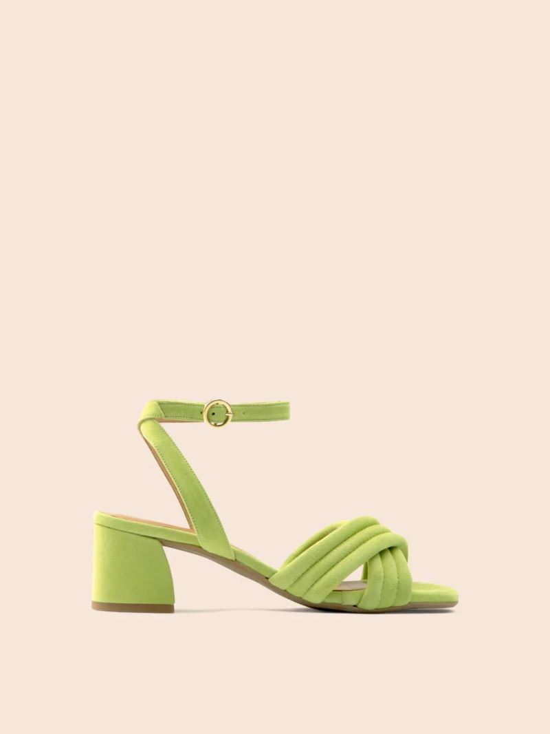 Maguire | Women's Adria Pistachio Heel Heeled Sandal - Click Image to Close