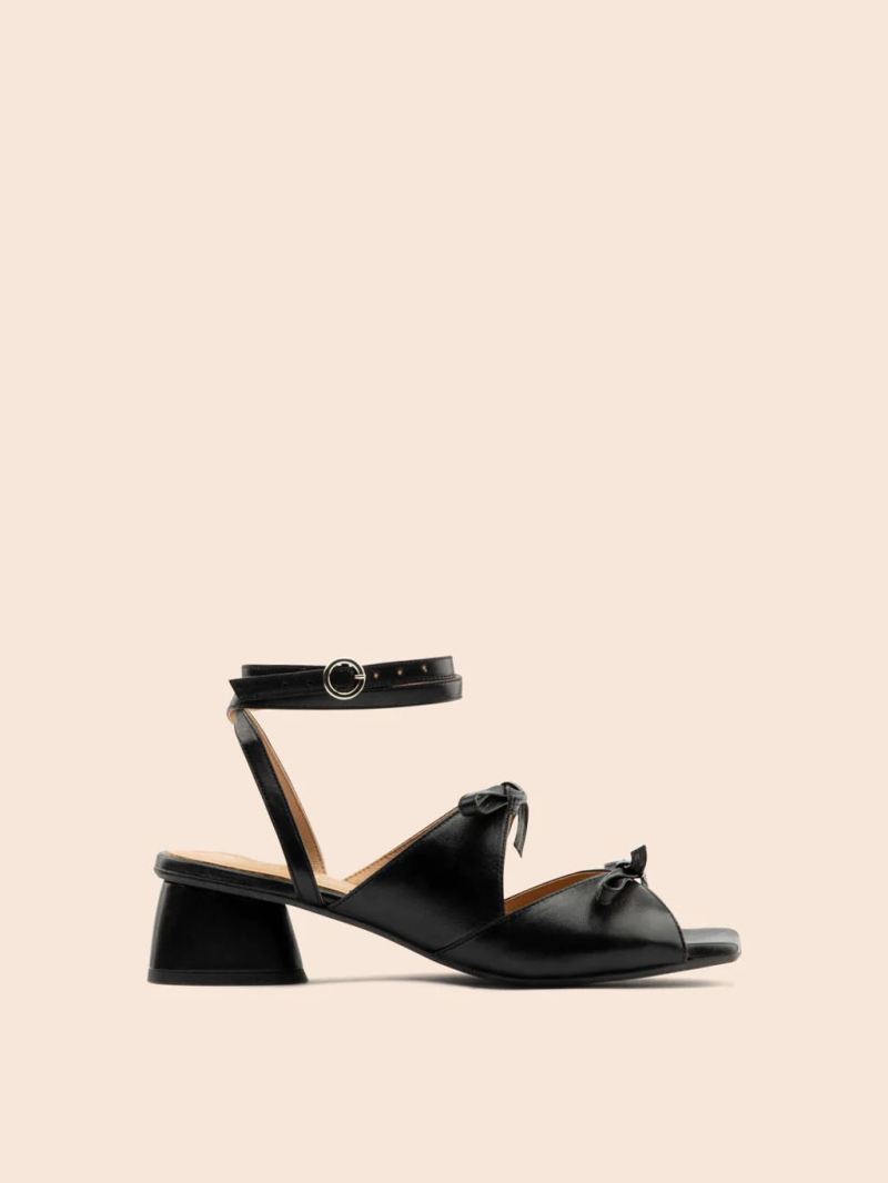 Maguire | Women's Mira Black Heel Heeled Sandal - Click Image to Close