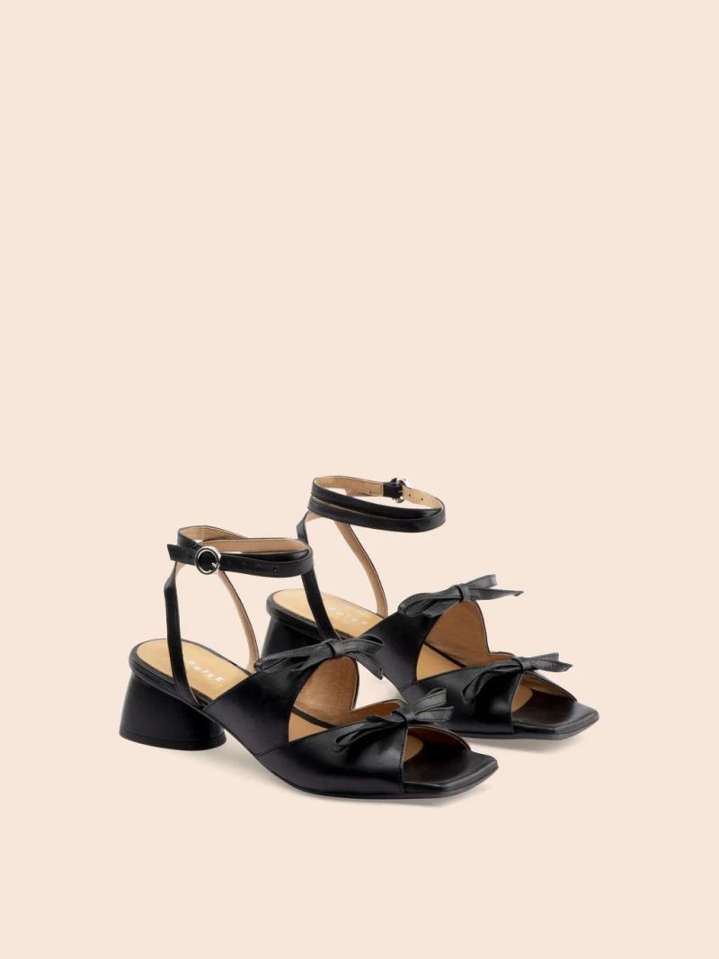 Maguire | Women's Mira Black Heel Heeled Sandal - Click Image to Close