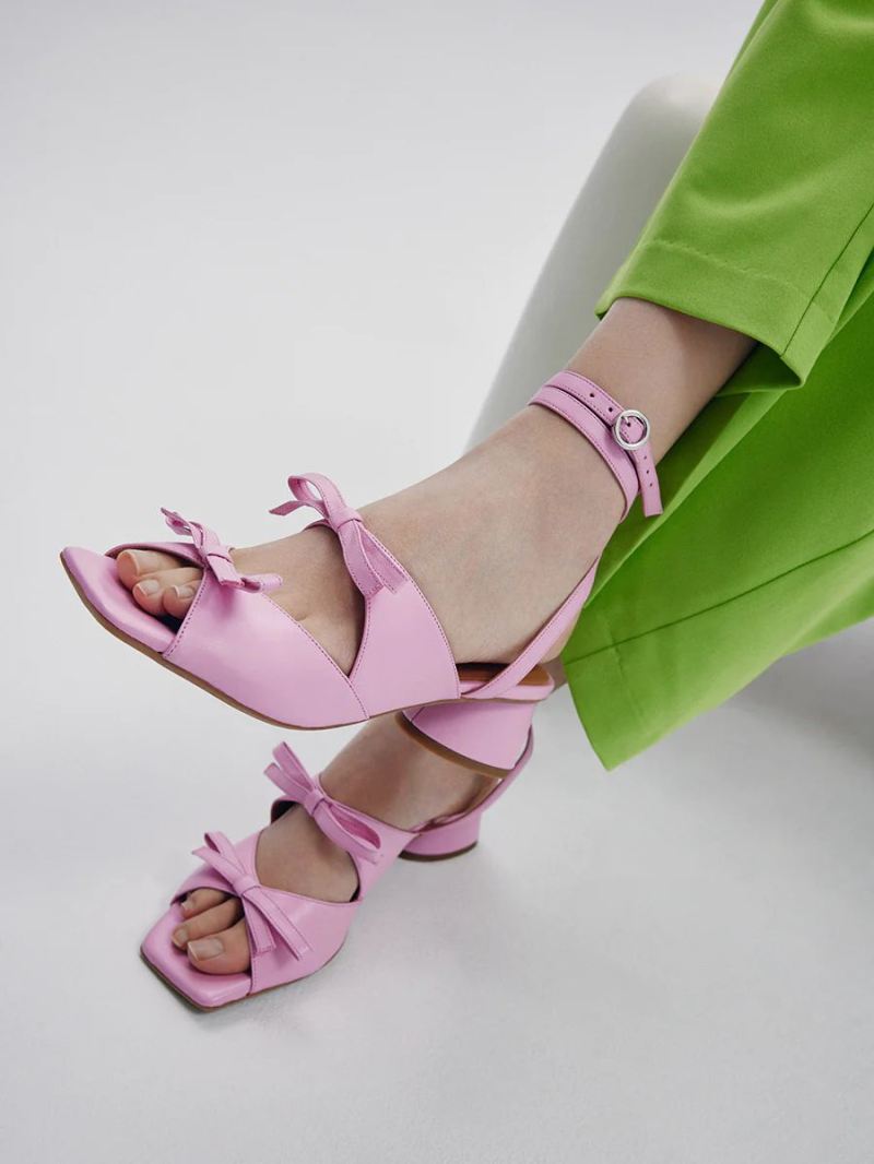 Maguire | Women's Mira Bubblegum Heel Heeled Sandal