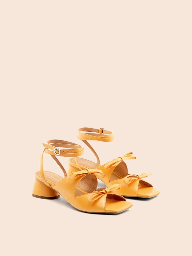 Maguire | Women's Mira Peach Heel Heeled Sandal