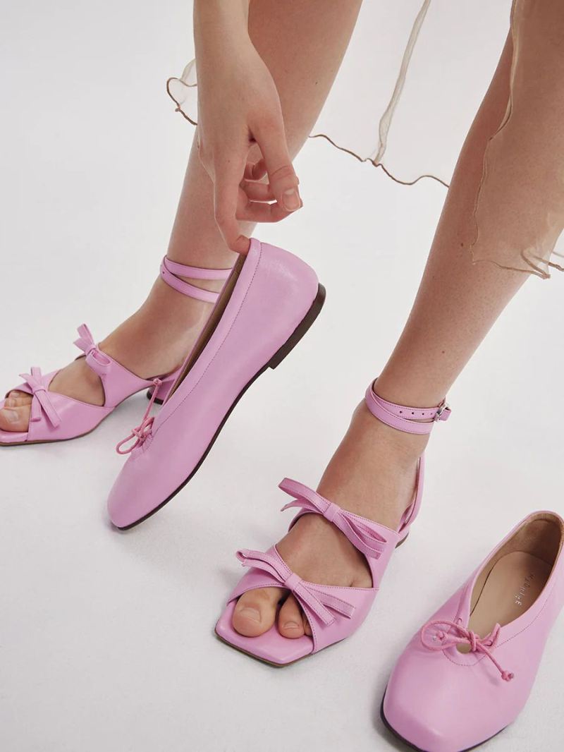 Maguire | Women's Prato Bubblegum Ballerina Ballet flat