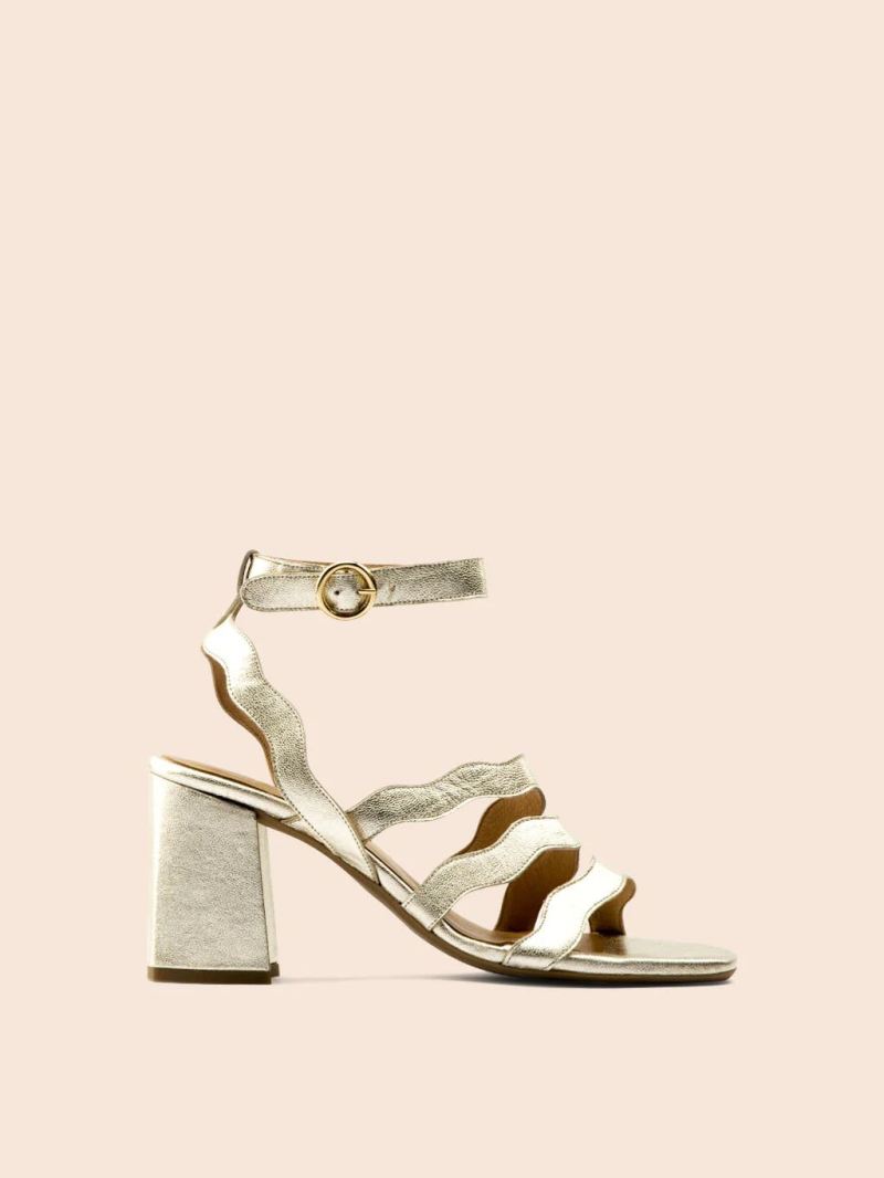 Maguire | Women's Rimini Gold Heel High Heel