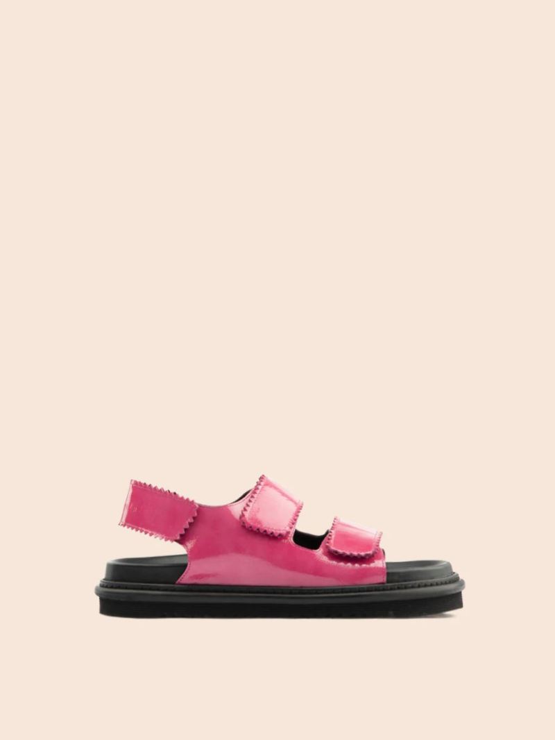 Maguire | Women's Tavira Pink Sandal Velcro straps sandals