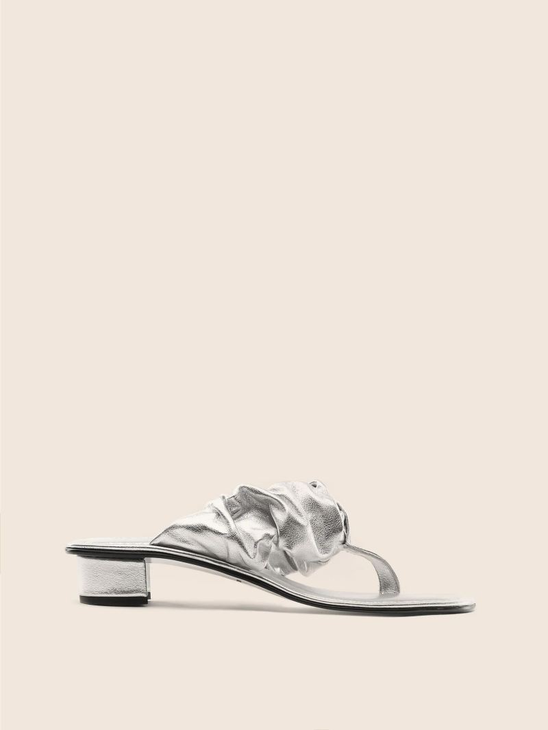 Maguire | Women's Pistoia Silver Sandal Heeled sandal