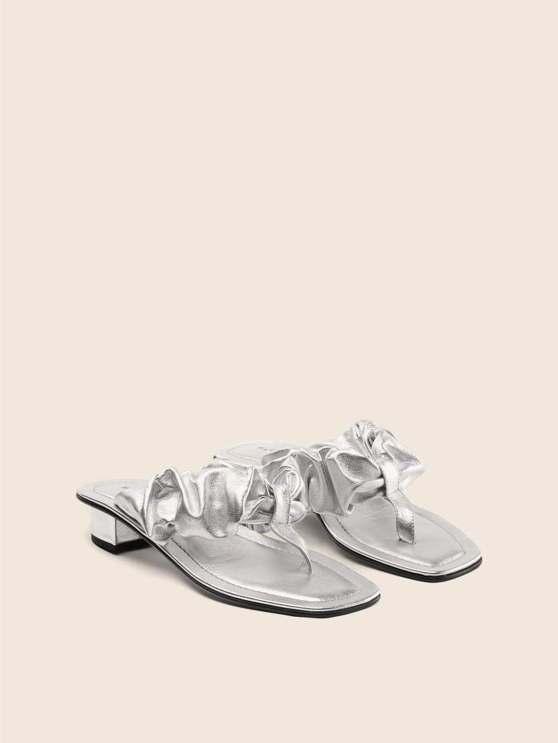 Maguire | Women's Pistoia Silver Sandal Heeled sandal