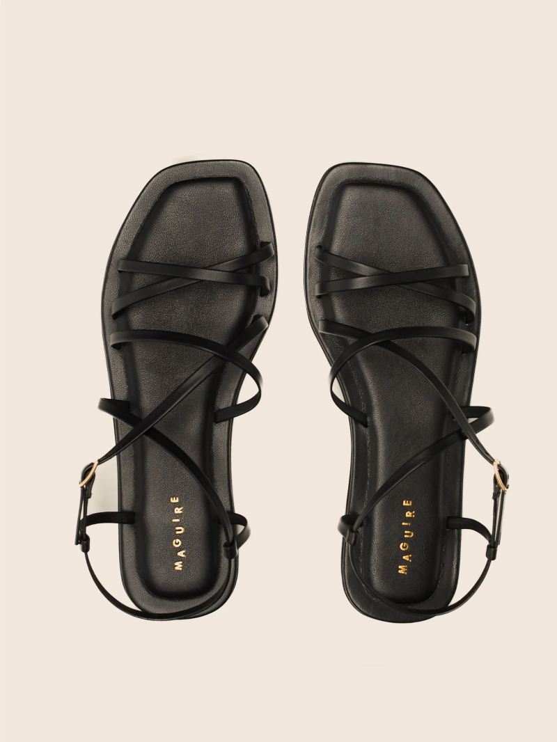 Maguire | Women's Minori Black Sandal Strappy sandal