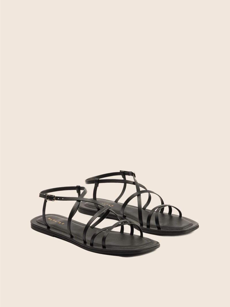 Maguire | Women's Minori Black Sandal Strappy sandal